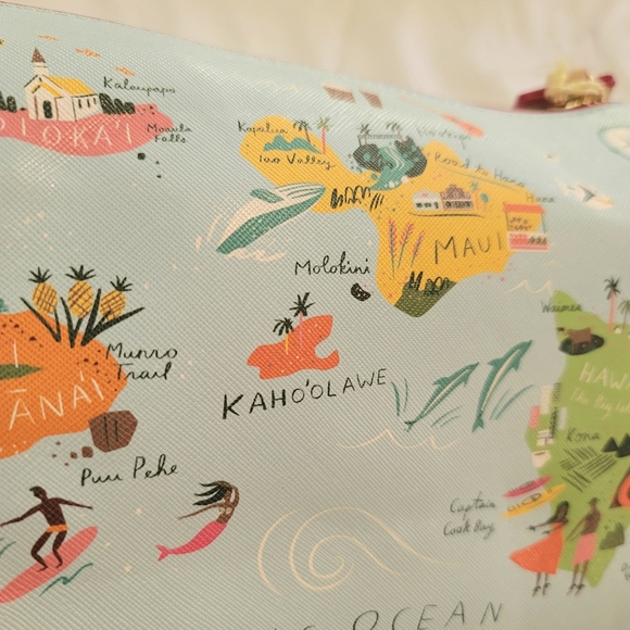 NWT Spartina 449 Hawaiian Islands Carry All Case - Picture 8 of 14